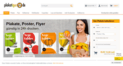 Desktop Screenshot of plakatiger.de